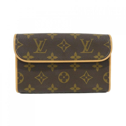 Louis Vuitton Florentine, Brown, Canvas, clutch