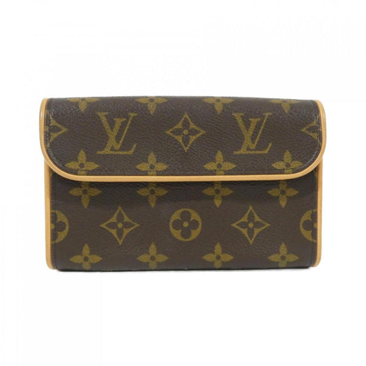 Louis Vuitton Florentine, Brown, Canvas, clutch