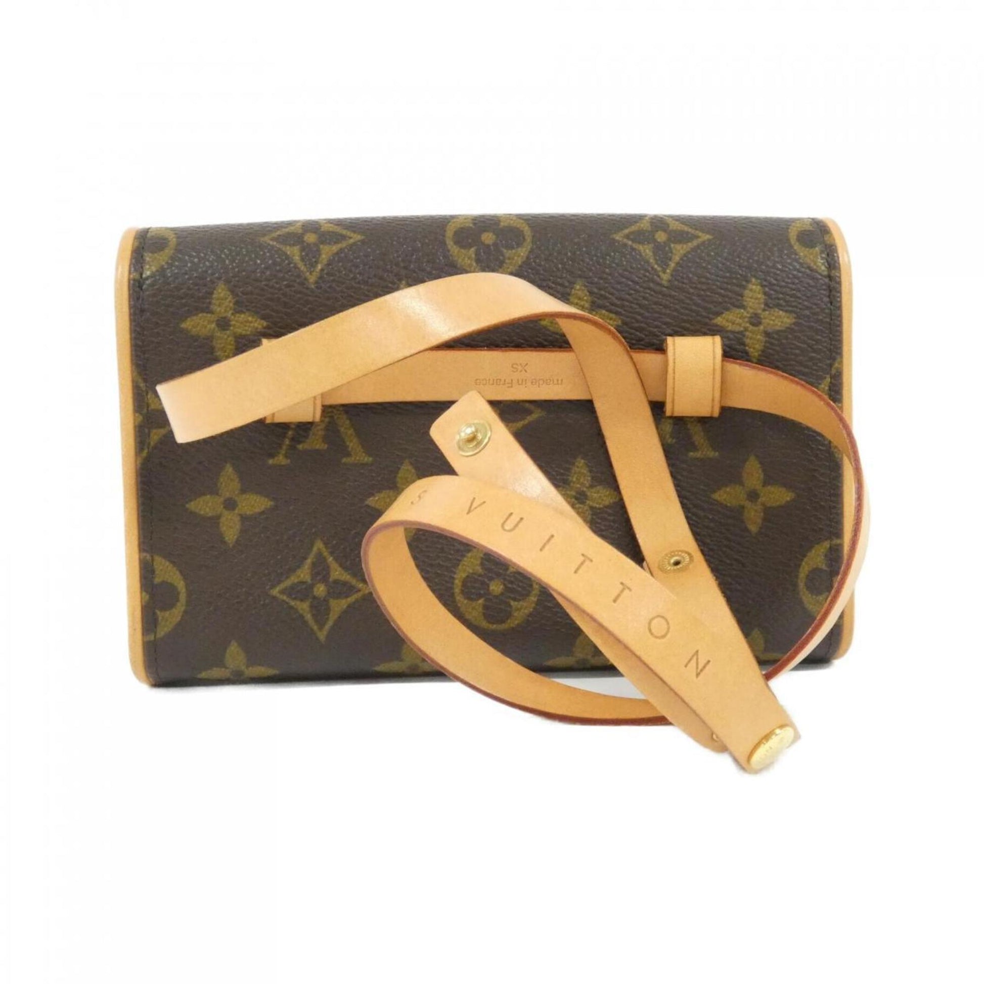 Louis Vuitton Florentine, Brown, Canvas, clutch