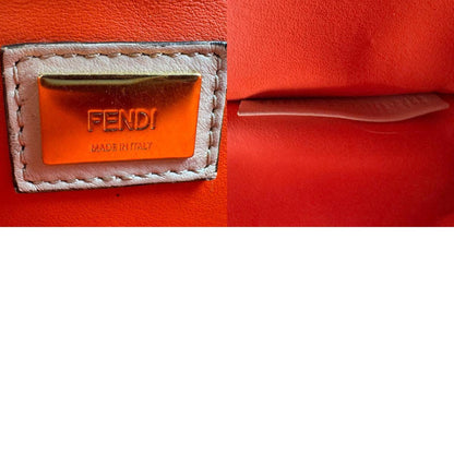 Fendi 2Jours, Grey, Leather, handbag