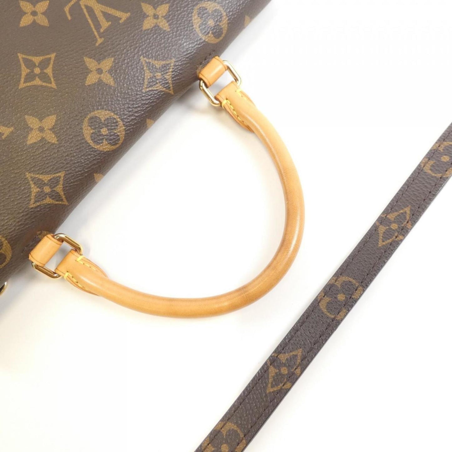 Louis Vuitton Marignan, Brown, Canvas, handbag