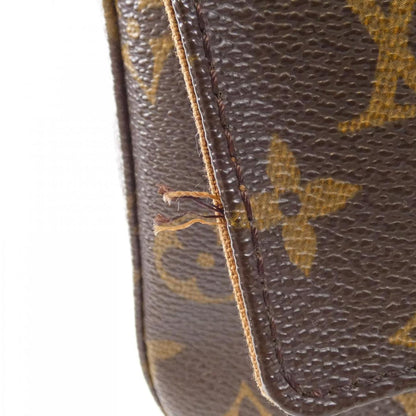 Louis Vuitton Mini looping, Brown, Canvas, shoulder