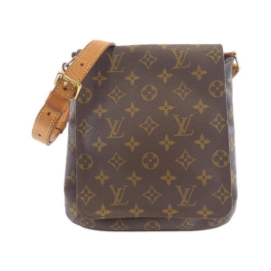 Louis Vuitton Musette Salsa, Brown, Canvas, shoulder
