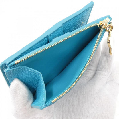 Louis Vuitton Lisa, Blue, Leather, wallet