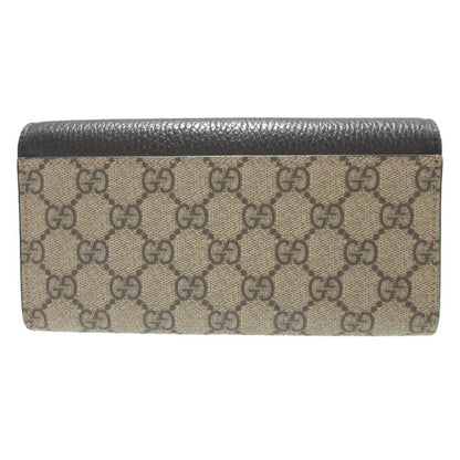 Gucci GG Marmont, Beige, "CANVAS, LEATHER", wallet