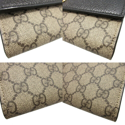 Gucci GG Marmont, Beige, "CANVAS, LEATHER", wallet
