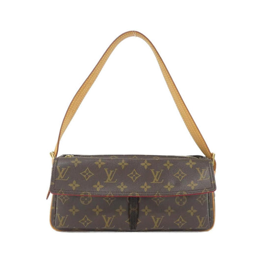 Louis Vuitton Viva Cité, Brown, Canvas, shoulder