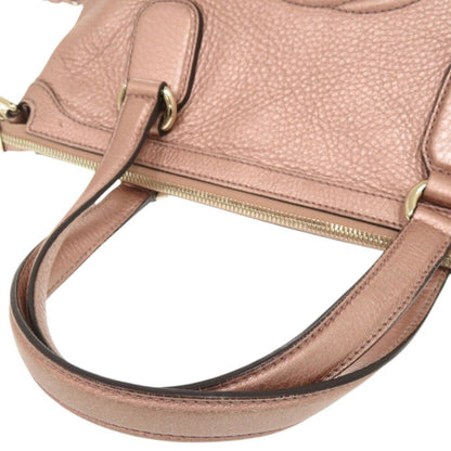 Gucci Soho, Pink, Leather, handbag