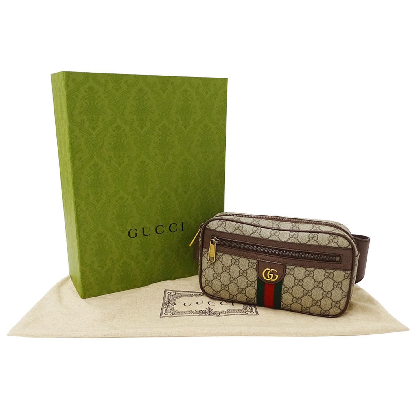 Gucci Ophidia, "BEIGE, BROWN", Canvas, shoulder
