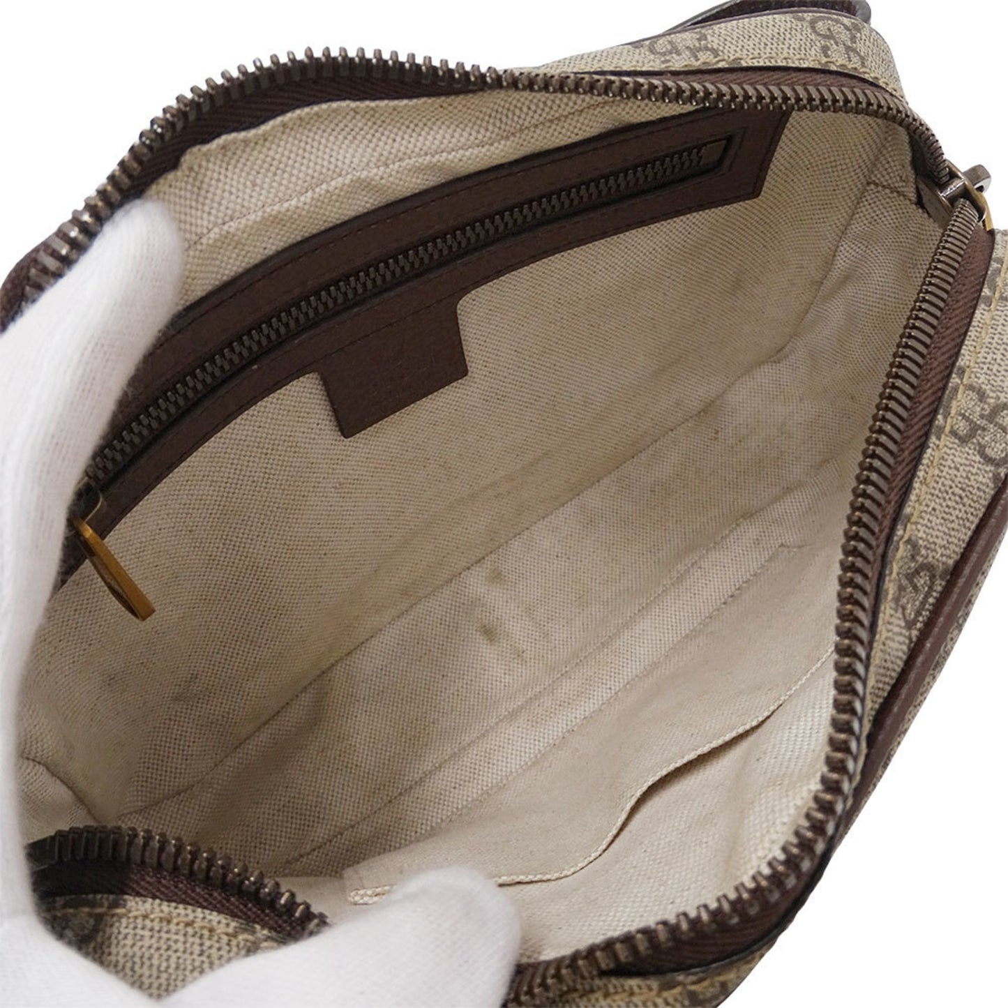 Gucci Ophidia, "BEIGE, BROWN", Canvas, shoulder