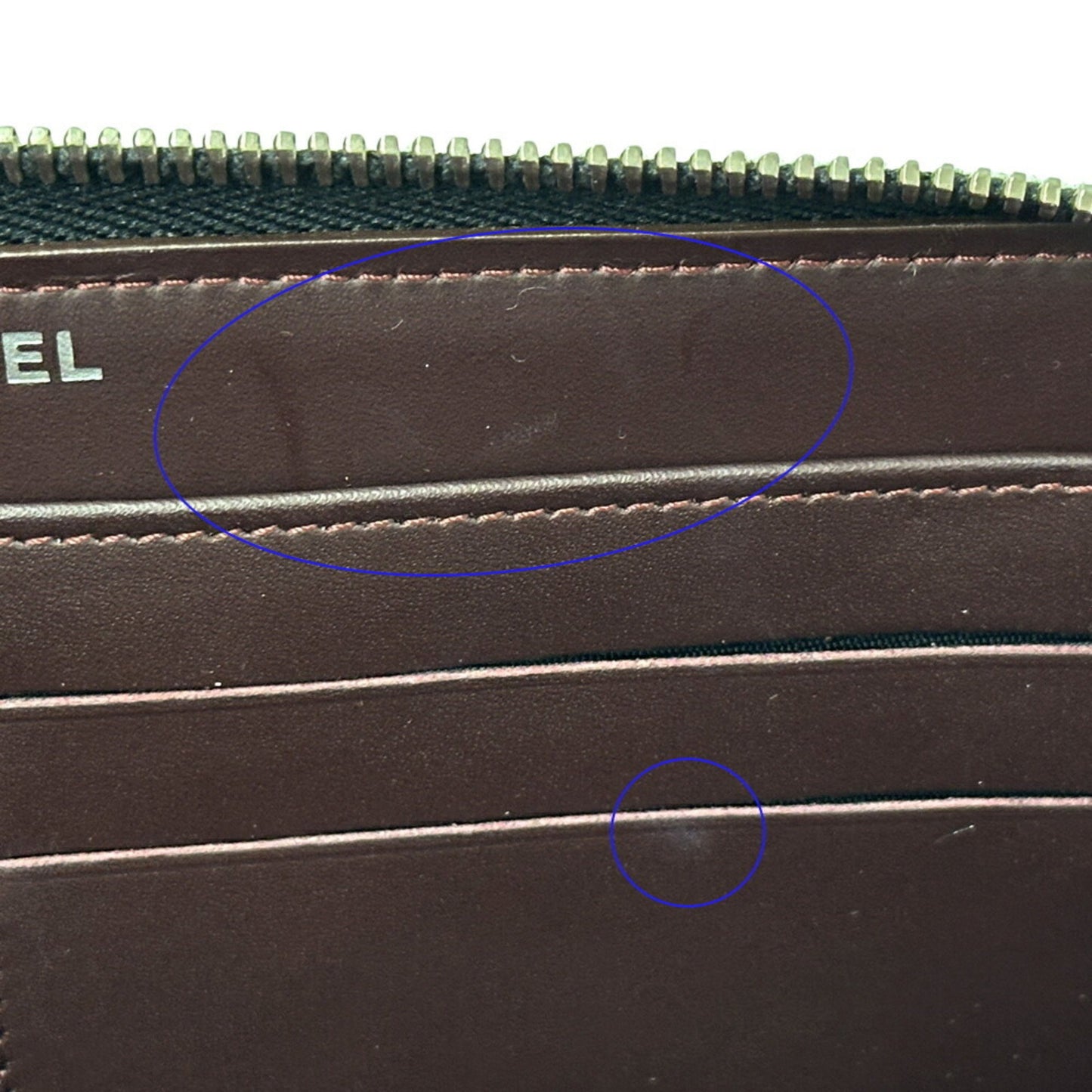 Chanel, Black, Leather, wallet