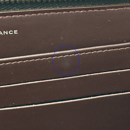Chanel, Black, Leather, wallet