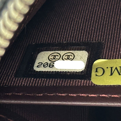 Chanel, Black, Leather, wallet