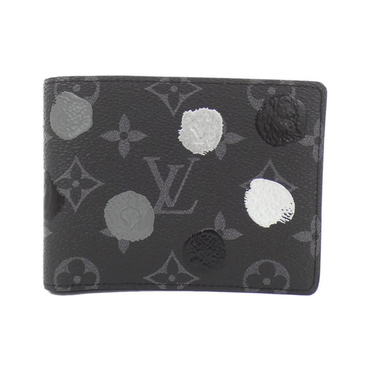 Louis Vuitton Eclipse, Black, Canvas, wallet