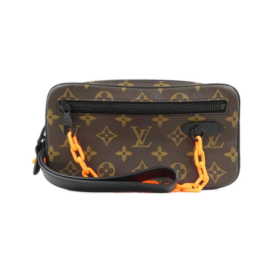 Louis Vuitton Solar, Brown, Canvas, clutch