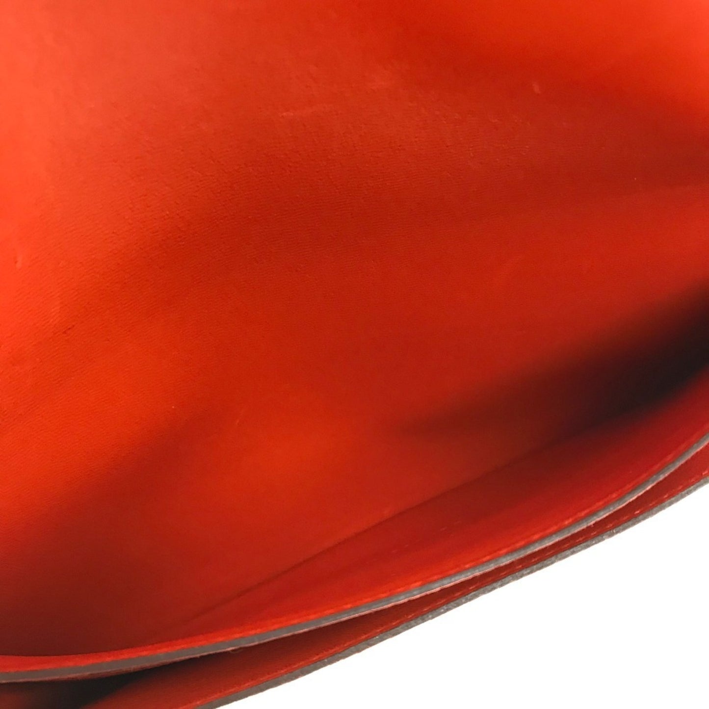 Hermès dOGON gm, Red, Leather, wallet