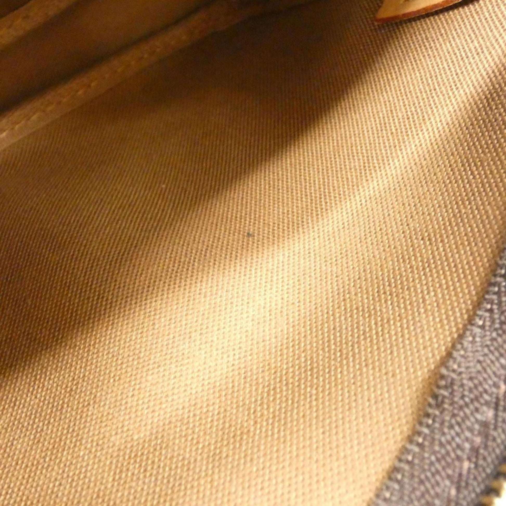 Louis Vuitton Pochette Accessoire, Brown, Canvas, clutch