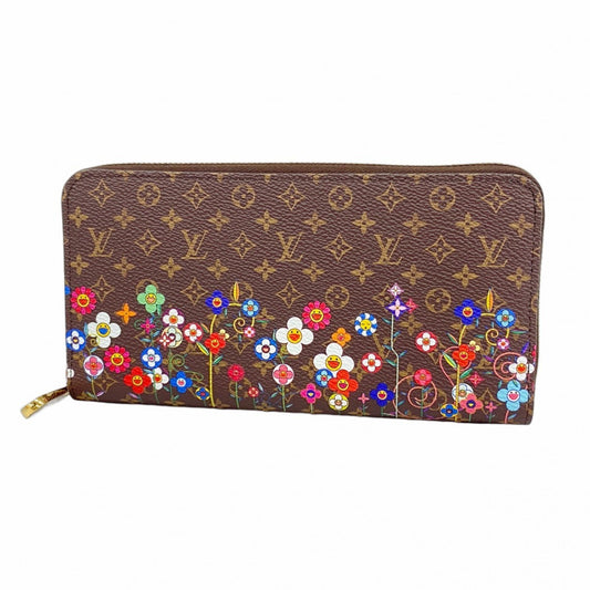 Louis Vuitton Zippy wallet, Brown, Canvas, wallet