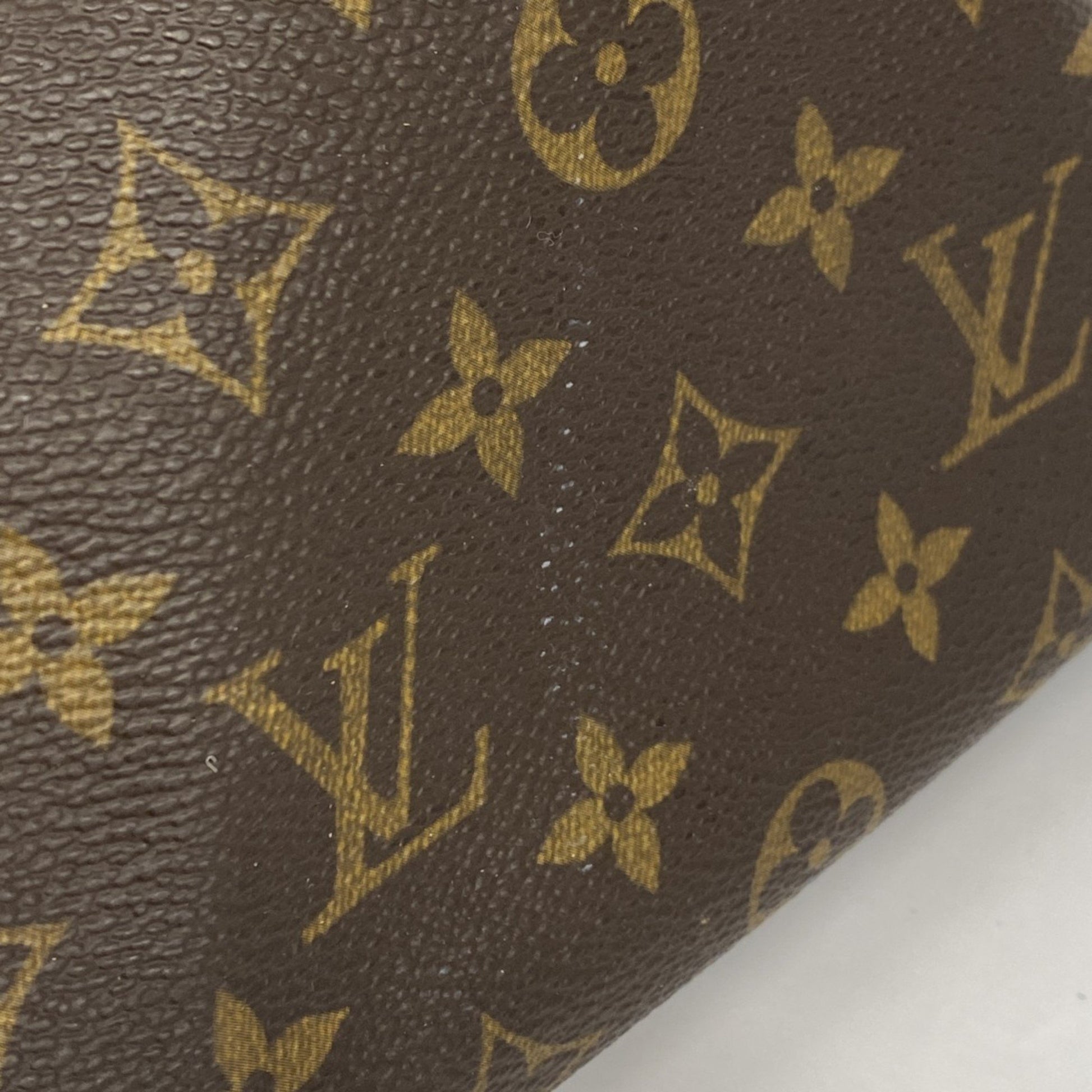 Louis Vuitton Keepall 45, Brown, Canvas, travel