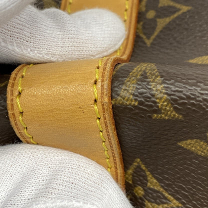 Louis Vuitton Keepall 45, Brown, Canvas, travel