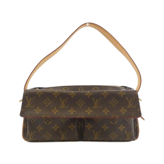 Louis Vuitton Viva Cité, Brown, Canvas, shoulder