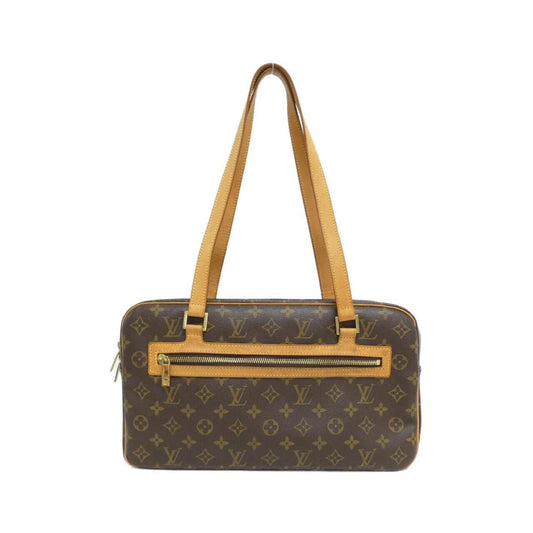 Louis Vuitton Cite, Brown, Canvas, shoulder
