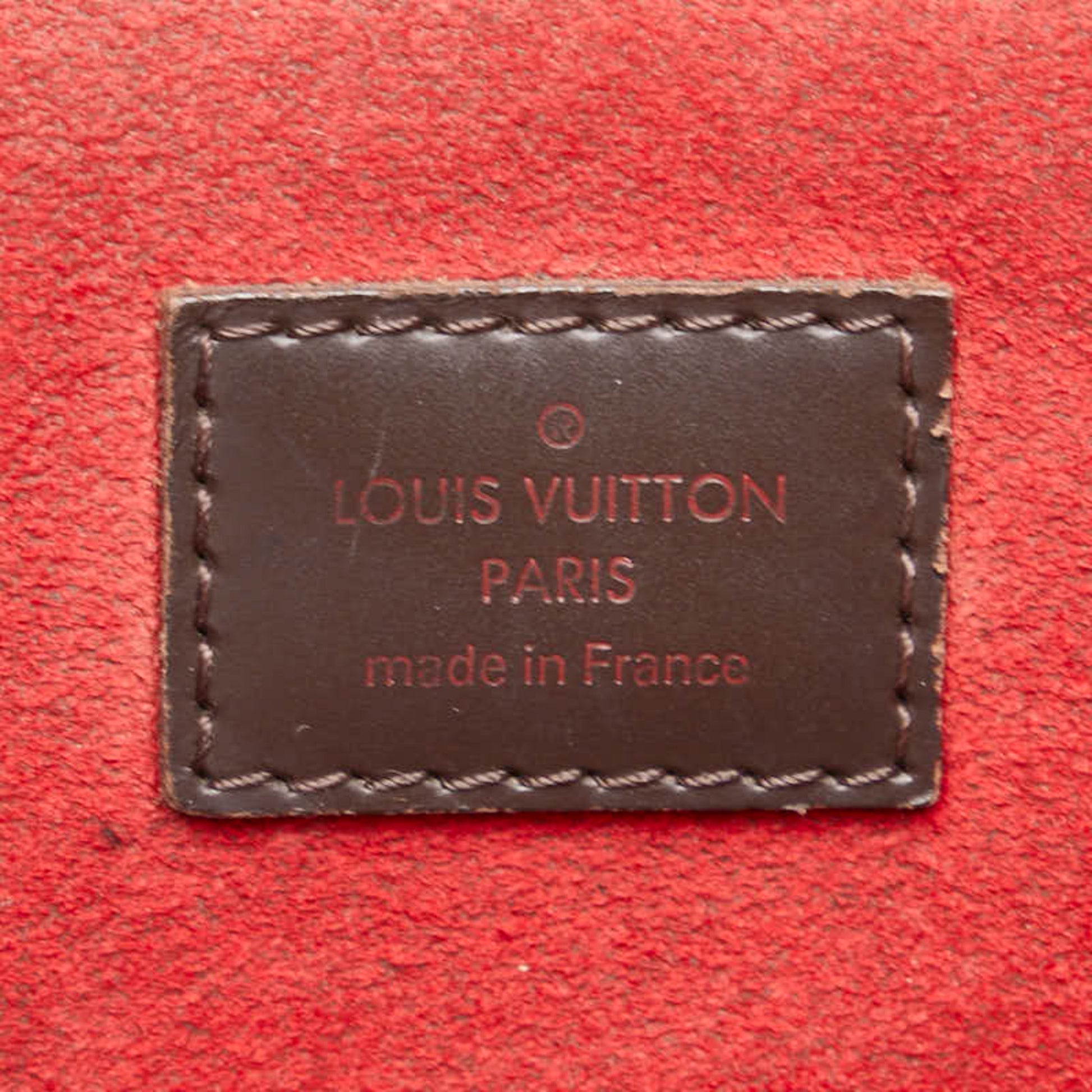Louis Vuitton Trevi, Brown, Canvas, handbag