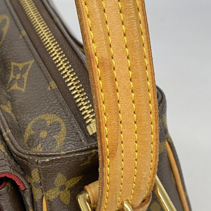 Louis Vuitton Viva Cité, Brown, Canvas, shoulder