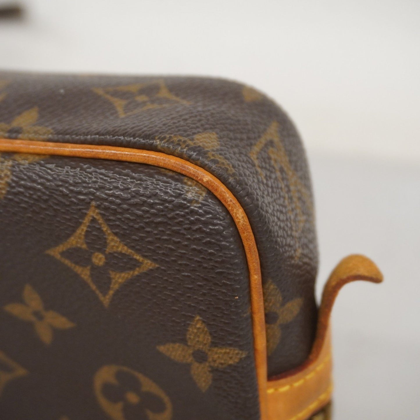 Louis Vuitton Marly, Brown, Canvas, shoulder