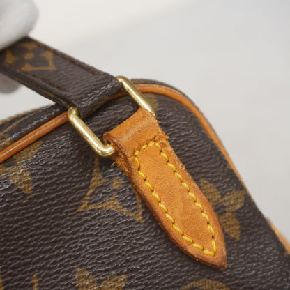 Louis Vuitton Marly, Brown, Canvas, shoulder