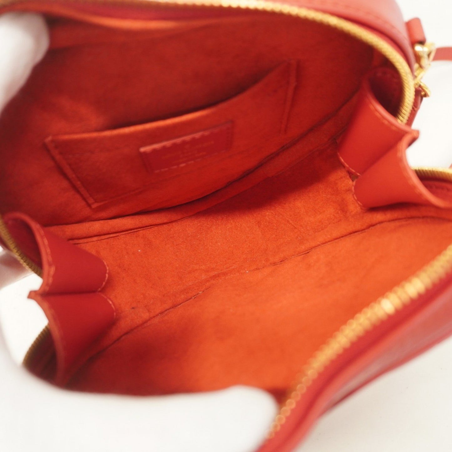 Louis Vuitton New Wave, Red, Leather, shoulder