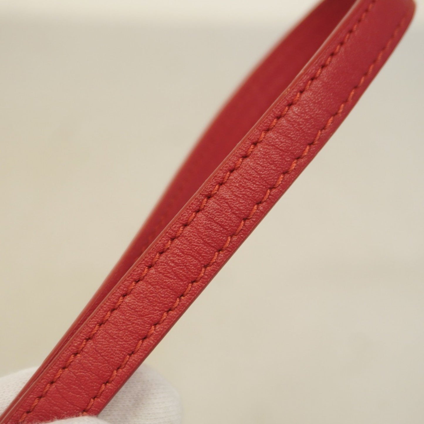 Louis Vuitton New Wave, Red, Leather, shoulder