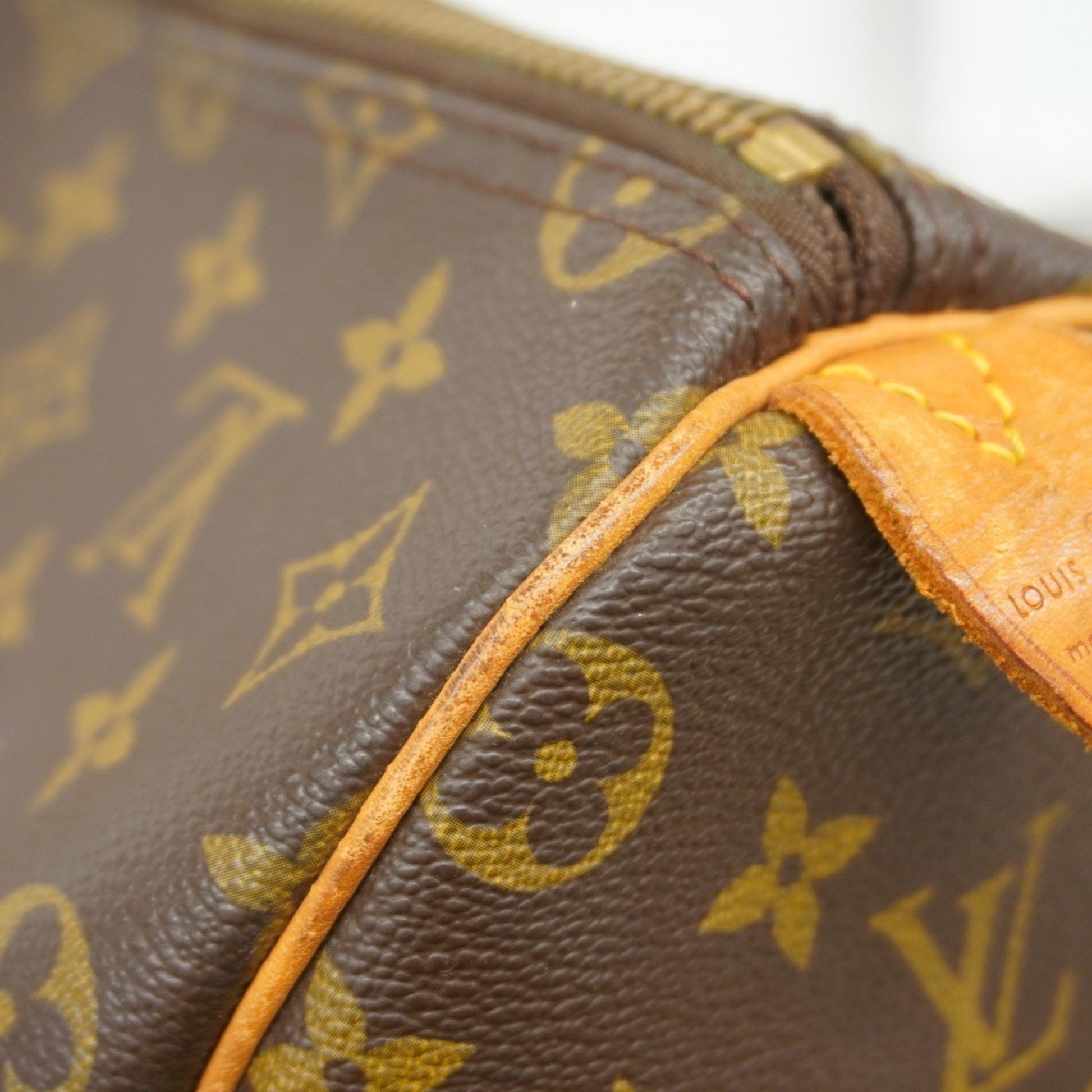 Louis Vuitton Keepall 50, Brown, Canvas, travel