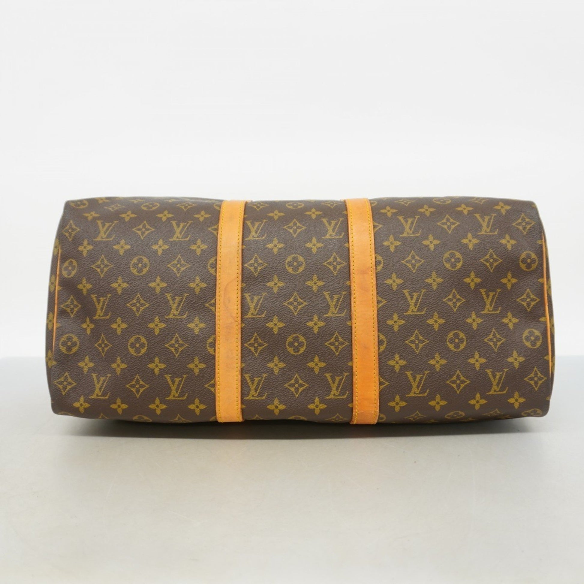 Louis Vuitton Keepall 50, Brown, Canvas, travel
