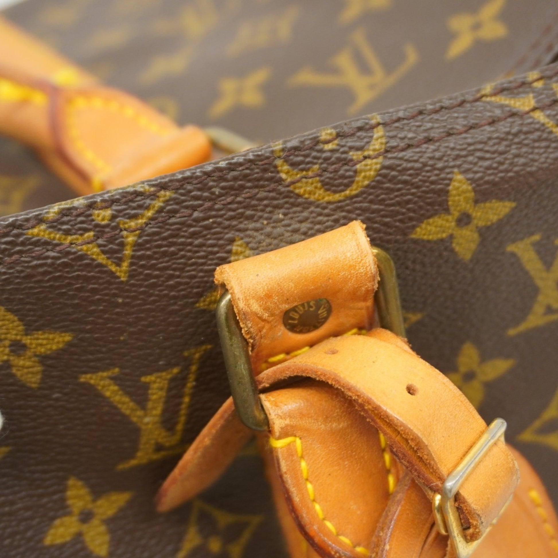 Louis Vuitton Keepall 50, Brown, Canvas, travel