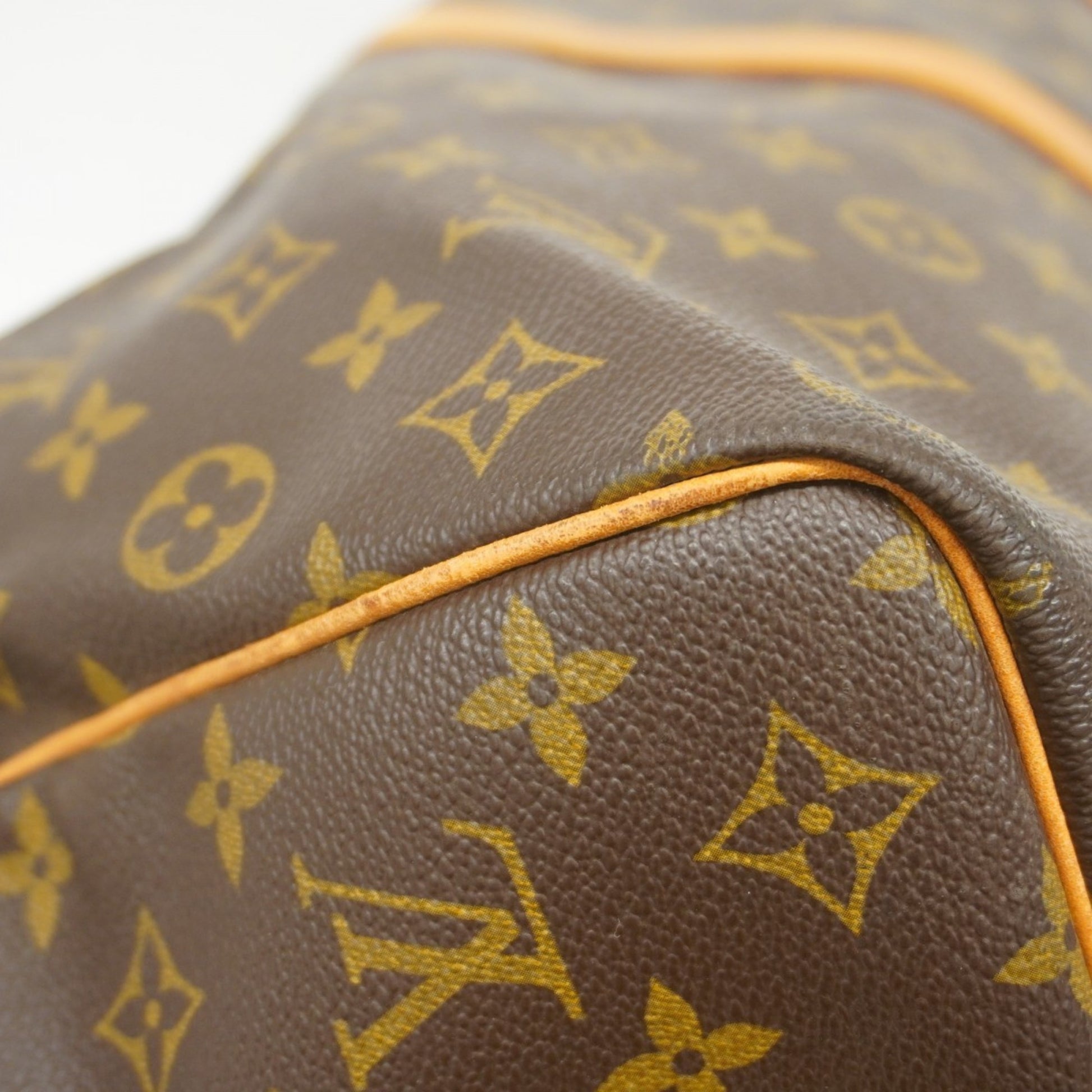 Louis Vuitton Keepall 50, Brown, Canvas, travel