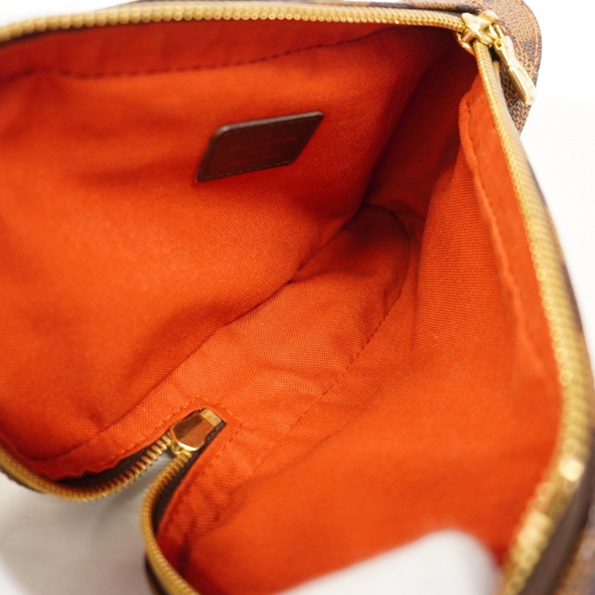 Louis Vuitton Geronimo, Brown, Canvas, shoulder
