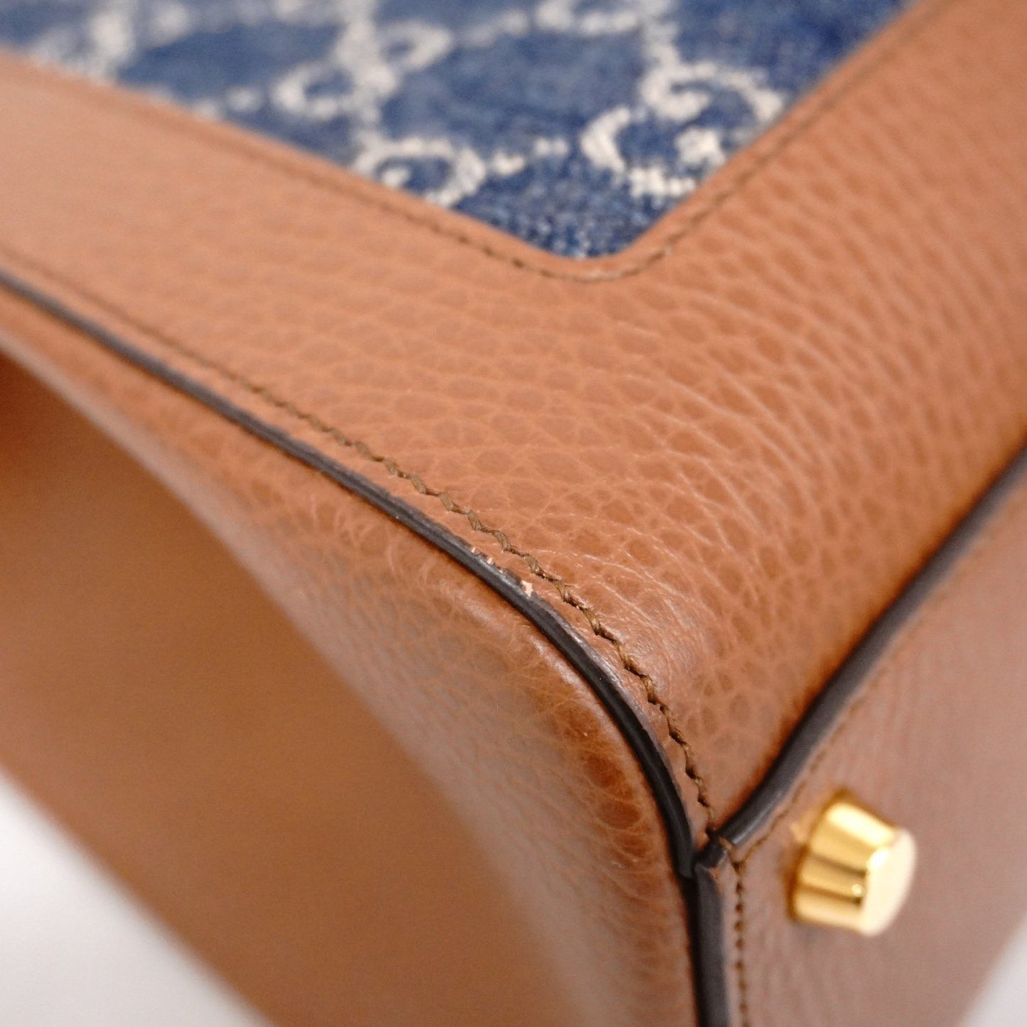 Gucci Jackie, Blue, Denim - Jeans, handbag
