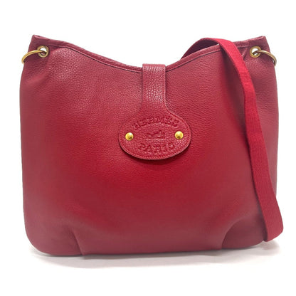 Hermès Rodeo, Red, Leather, shoulder