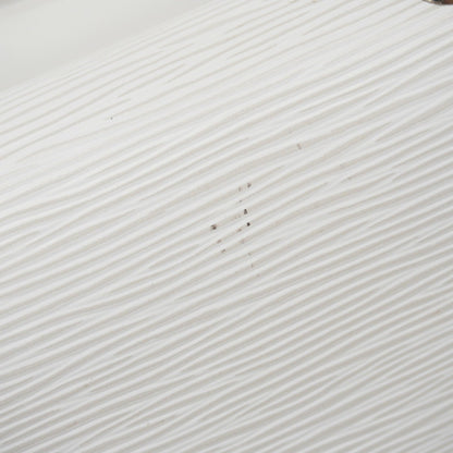 Louis Vuitton Grenelle, White, Leather, handbag
