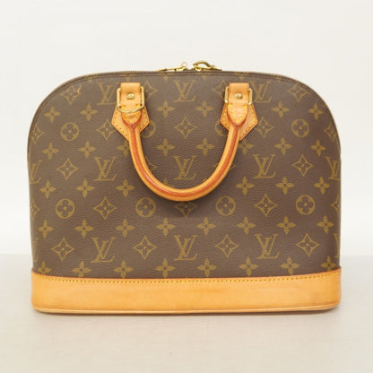 Louis Vuitton Alma, Brown, Canvas, handbag