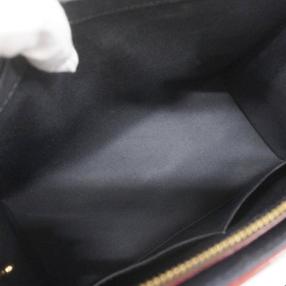 Louis Vuitton Three, Navy, Leather, handbag