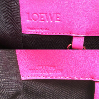 Loewe Hammock, Pink, Leather, handbag
