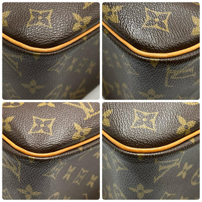 Louis Vuitton Cité, Brown, Canvas, shoulder