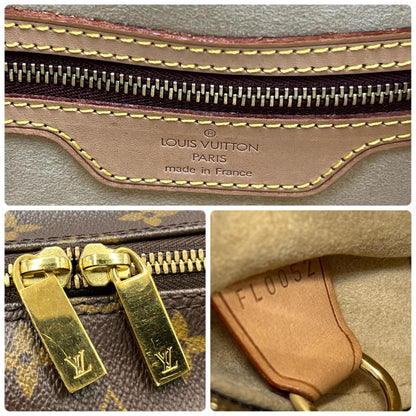 Louis Vuitton Cité, Brown, Canvas, shoulder