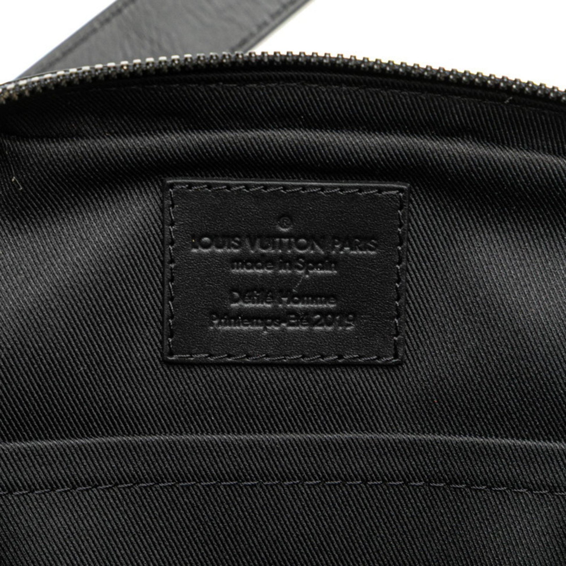 Louis Vuitton Utility, Brown, Leather, shoulder