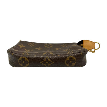 Louis Vuitton Mini Pochette Accessoires, Brown, Canvas, clutch