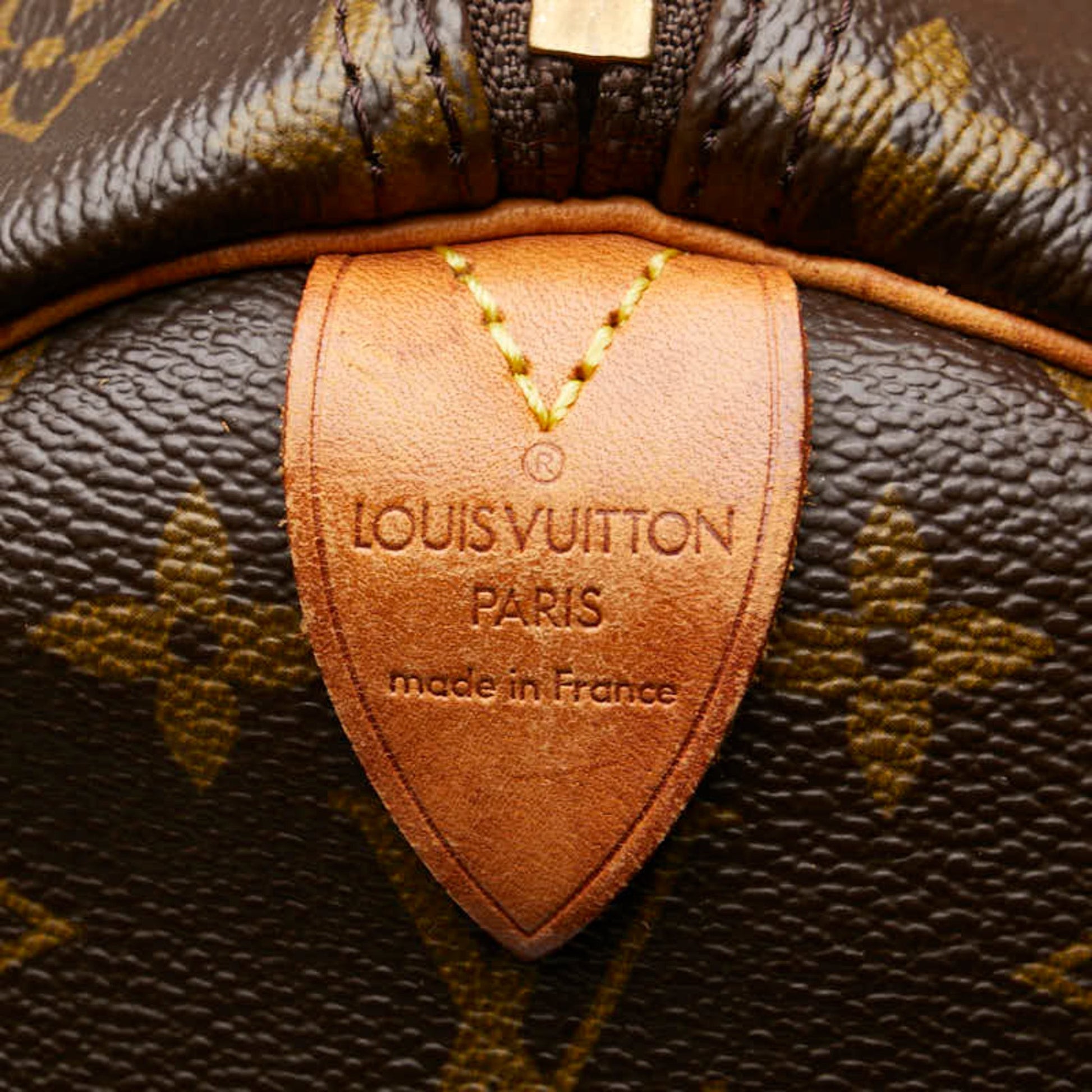 Louis Vuitton Keepall 60, Brown, Canvas, travel