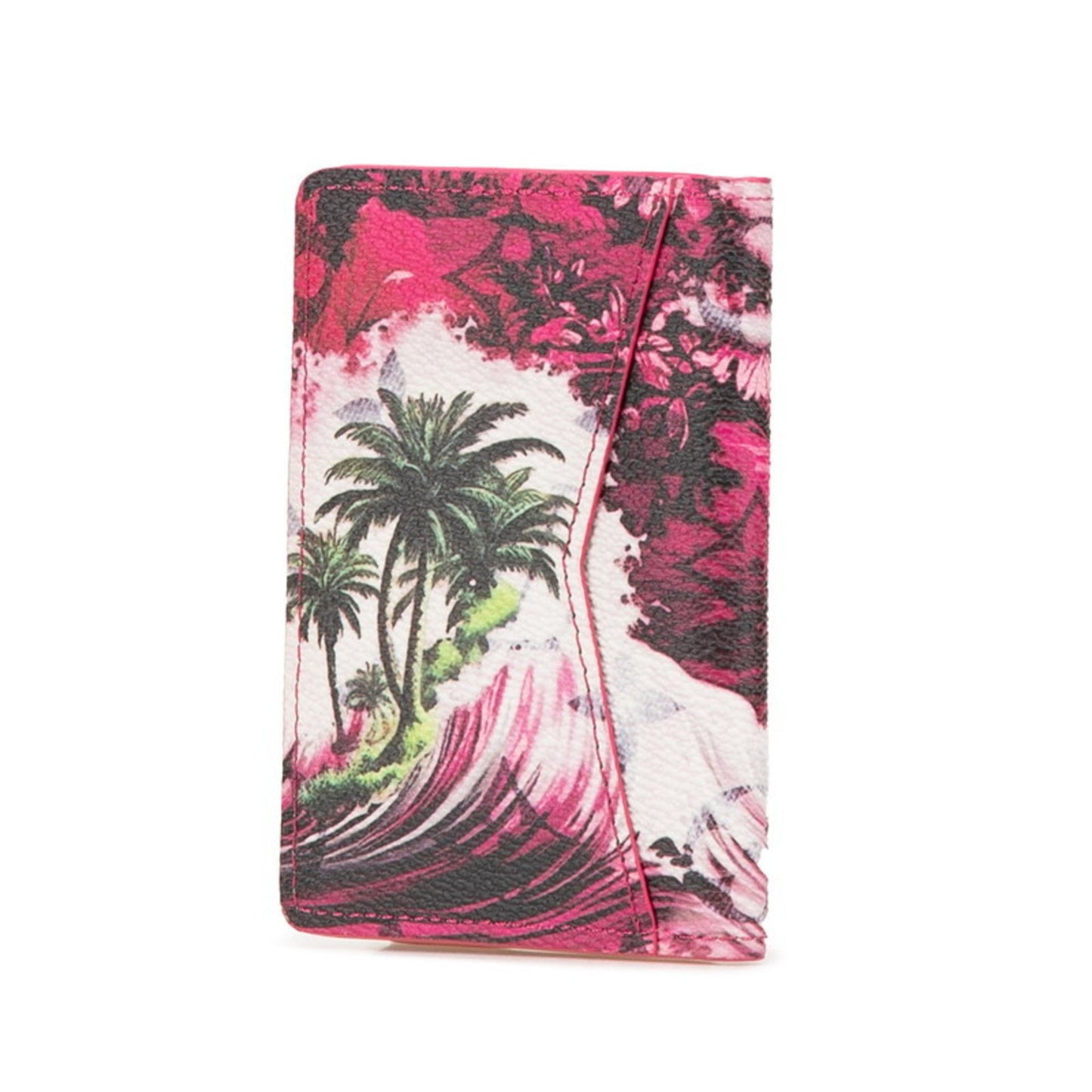 Louis Vuitton Pocket Organizer, Pink, Canvas, wallet