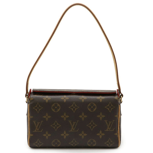 Louis Vuitton Recital, Brown, Canvas, handbag